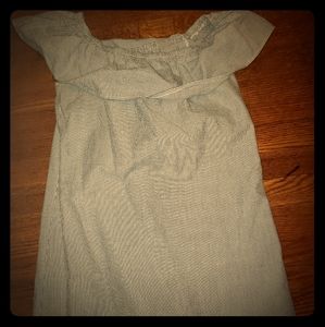 Off the shoulder dress